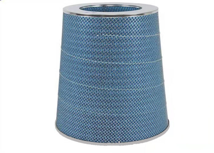 Anti Static Od 324mm Air Filter Element Dedusting Flame Retardant Film Coated