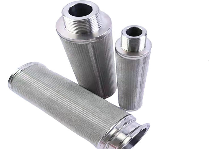 Candle Type Mesh 2um Stainless Steel Sintered Filter Element
